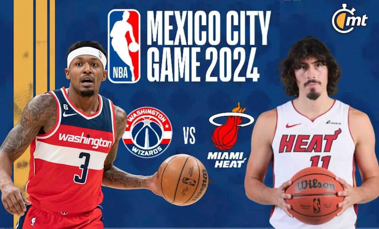 NBA México City Game 2024; conoce los precios para ver a Miami Heat vs Washington Wizards