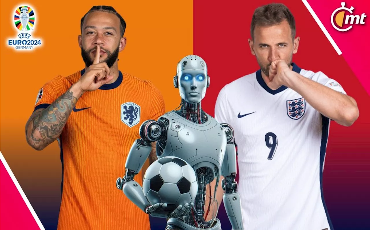 Pronóstico inteligencia artificial para Inglaterra y Países Bajos en Eurocopa 2024