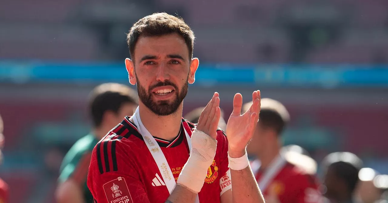 Bruno Fernandes responds to Man Utd transfer exit in heartfelt four-word message