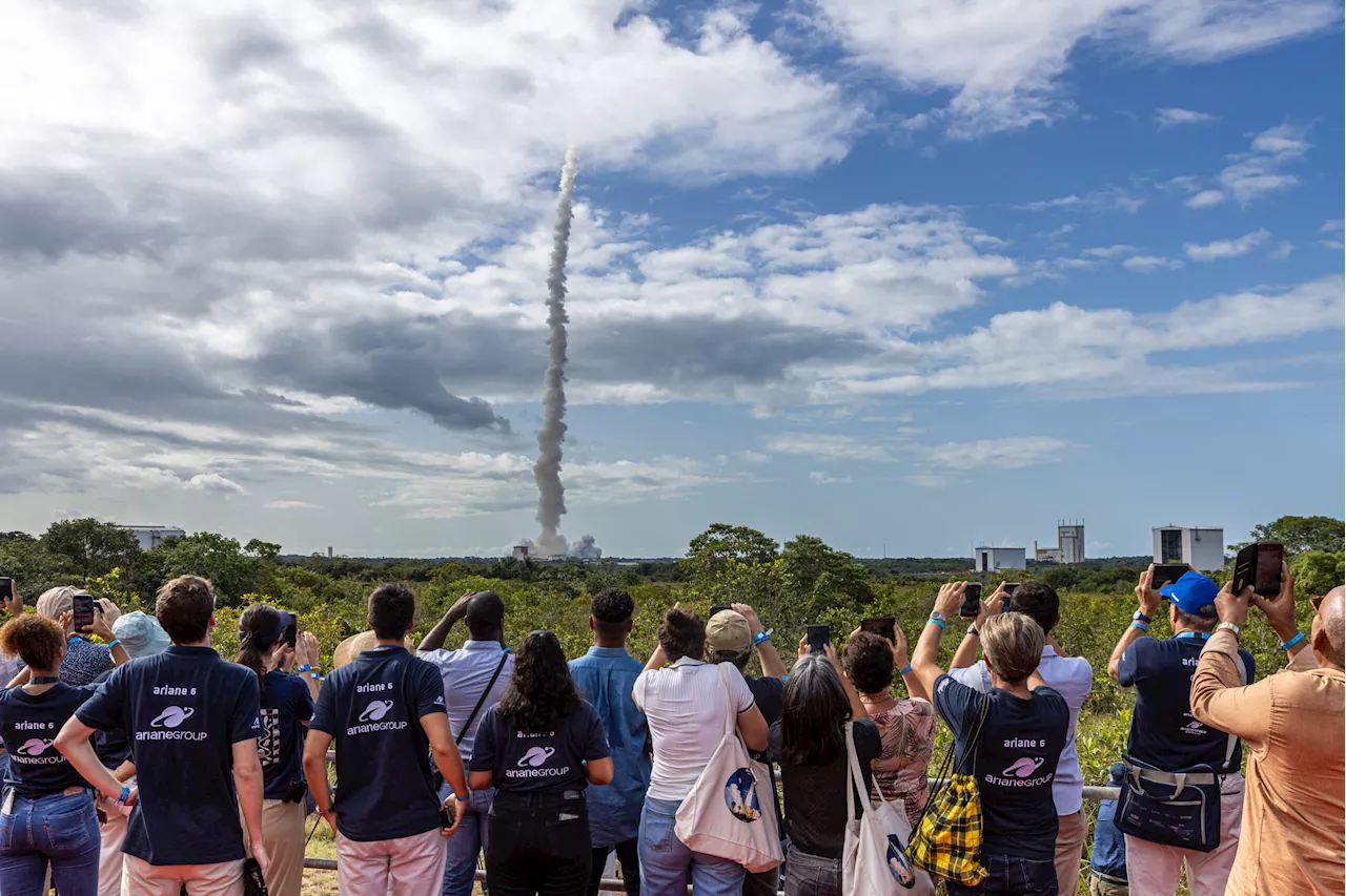 Europe's Ariane 6 rocket successfully launches for first time