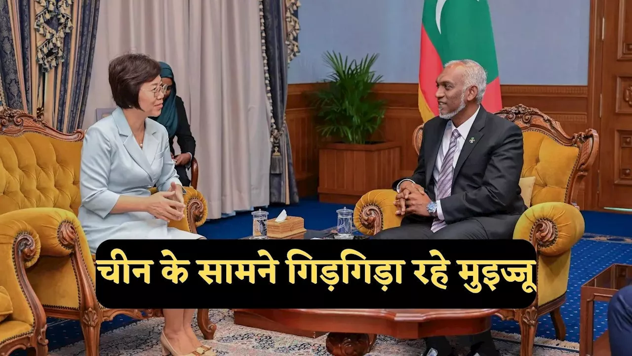 चीनी राजदूत के आगे क्यों 'गिड़गिड़ा' रहे मोहम्मद मुइज्जू, मालदीव से आई तस्वीर ने चौंकाया