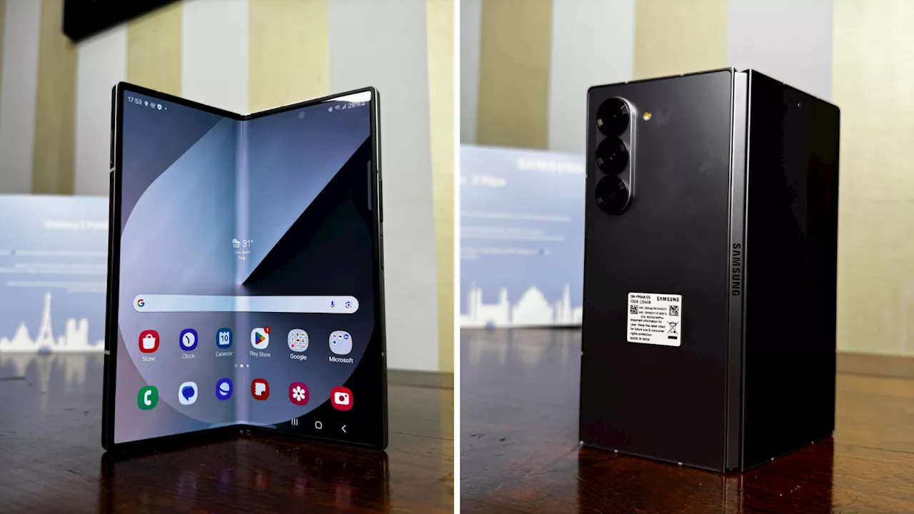 Samsung Galaxy Z Fold 6 हुआ लॉन्च, बड़ी डिस्प्ले, दमदार डिजाइन का जवाब नहीं