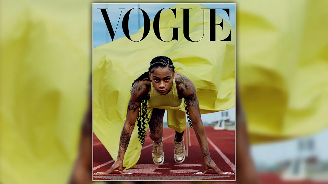 Dallas native Sha'Carri Richardson graces Vogue's digital cover ahead of Paris Olympics