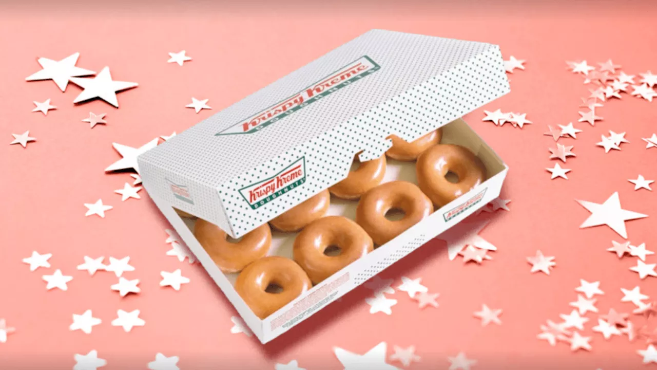 Krispy Kreme is selling a dozen doughnuts for 87 cents — but only for one day