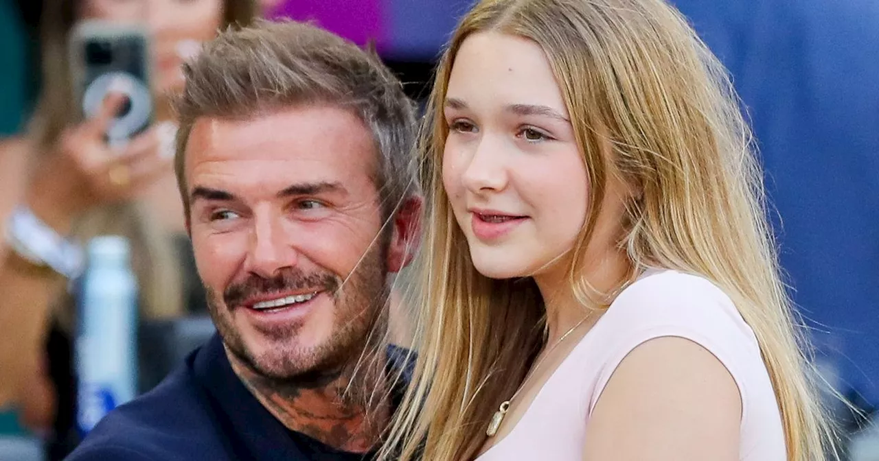 David Beckham shares sweet photos of daughter Harper on her 13th birthday