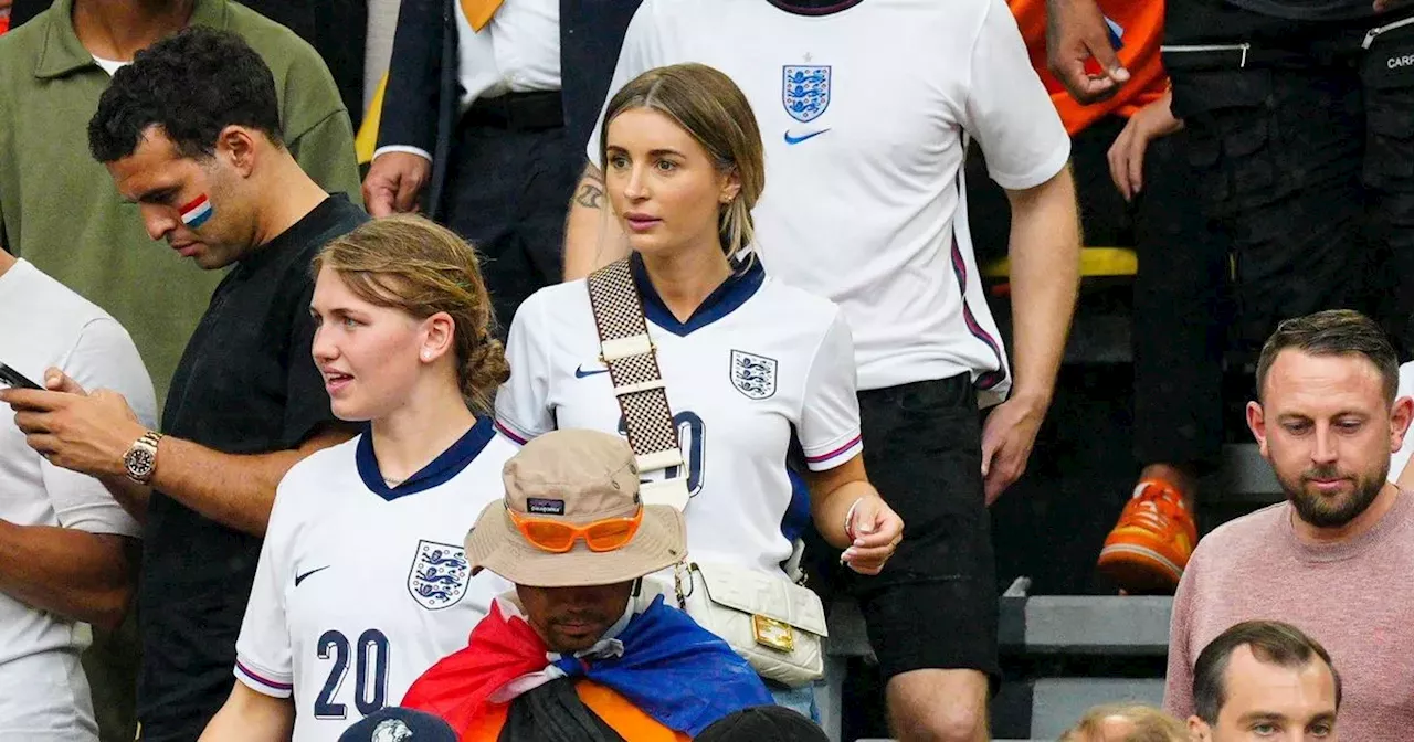 England WAGS Dani Dyer and Kate Goodland go wild as England play Netherlands