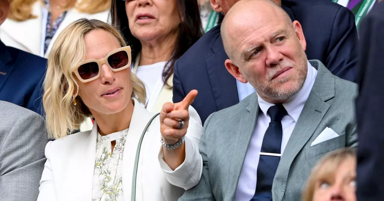 Zara and Mike Tindall's strategic reason for not sitting in Wimbledon's box