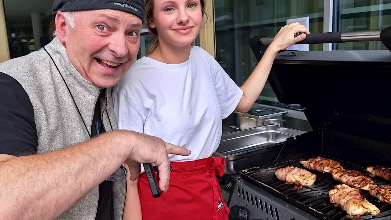 Jungrillmeister der HLW Türnitz begeisterten mit Andi Matzek