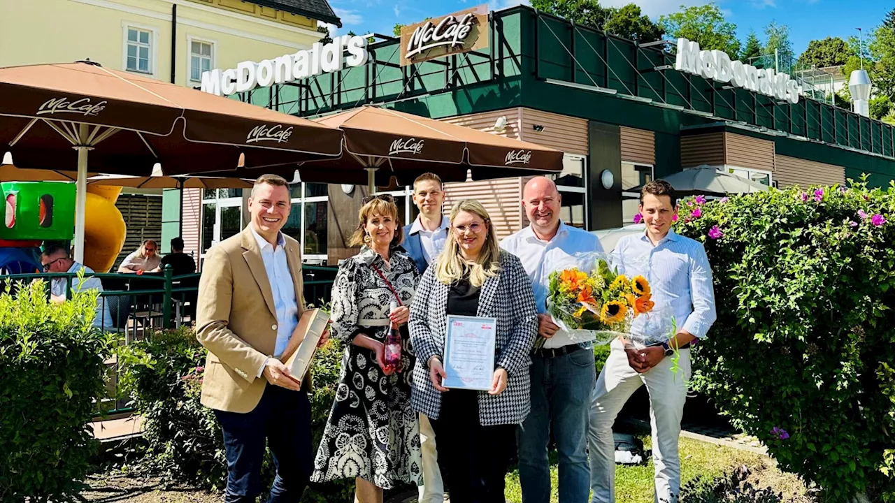 Neue Franchisenehmerin bei McDonald's Klosterneuburg