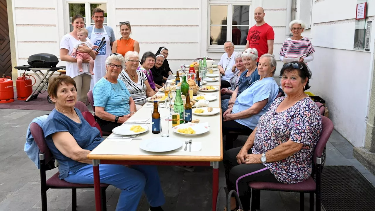 Pflegetreffpunkt: Gemütliches Abschlussgrillen vor der Sommerpause