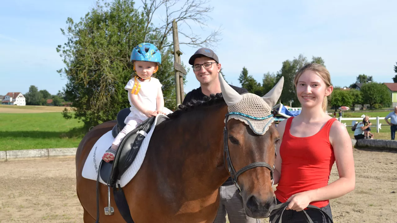 Reitclub lud zum Heurigen: Alleewiese in Kautzen wurde zum Ponyhof