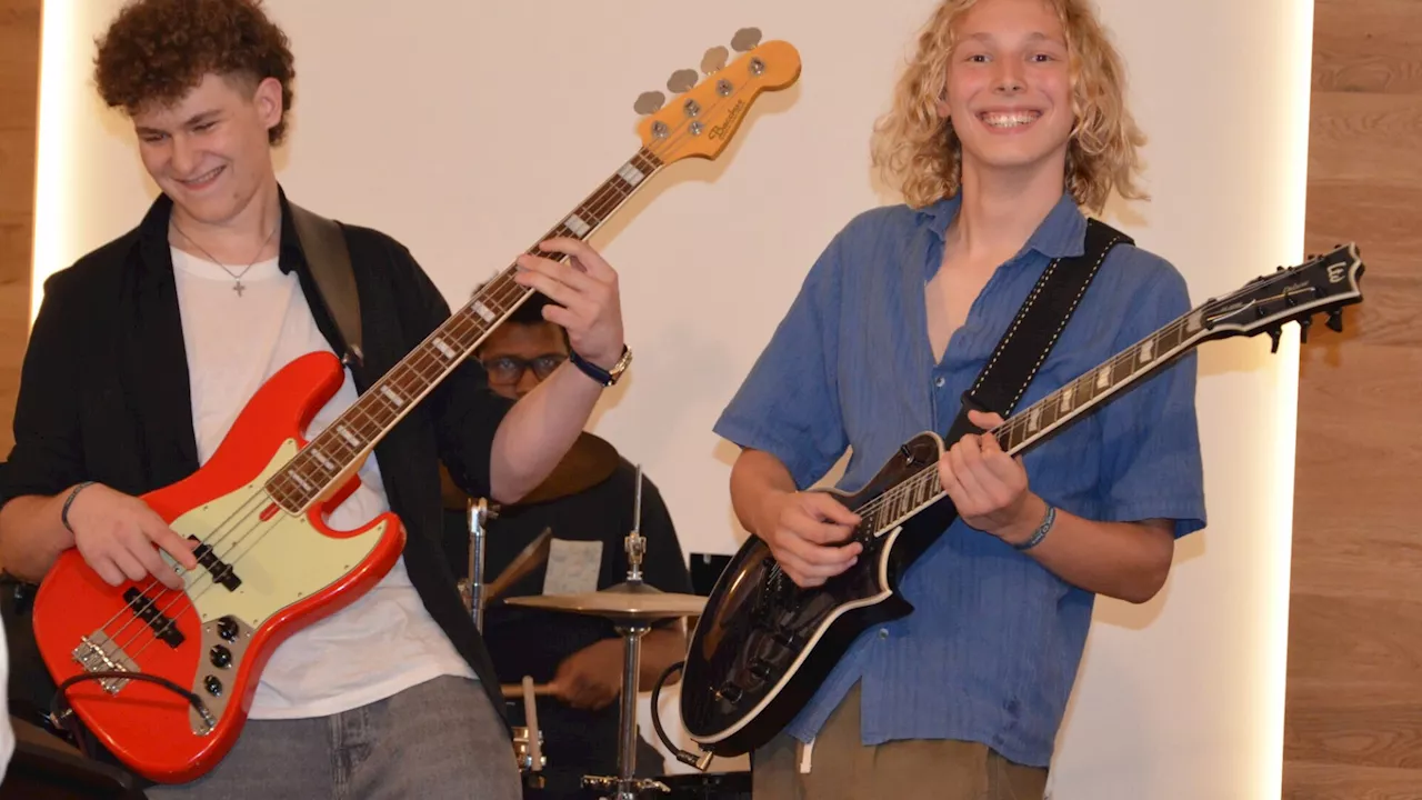 Schüler der Musikschule Mostviertel rockten und groovten