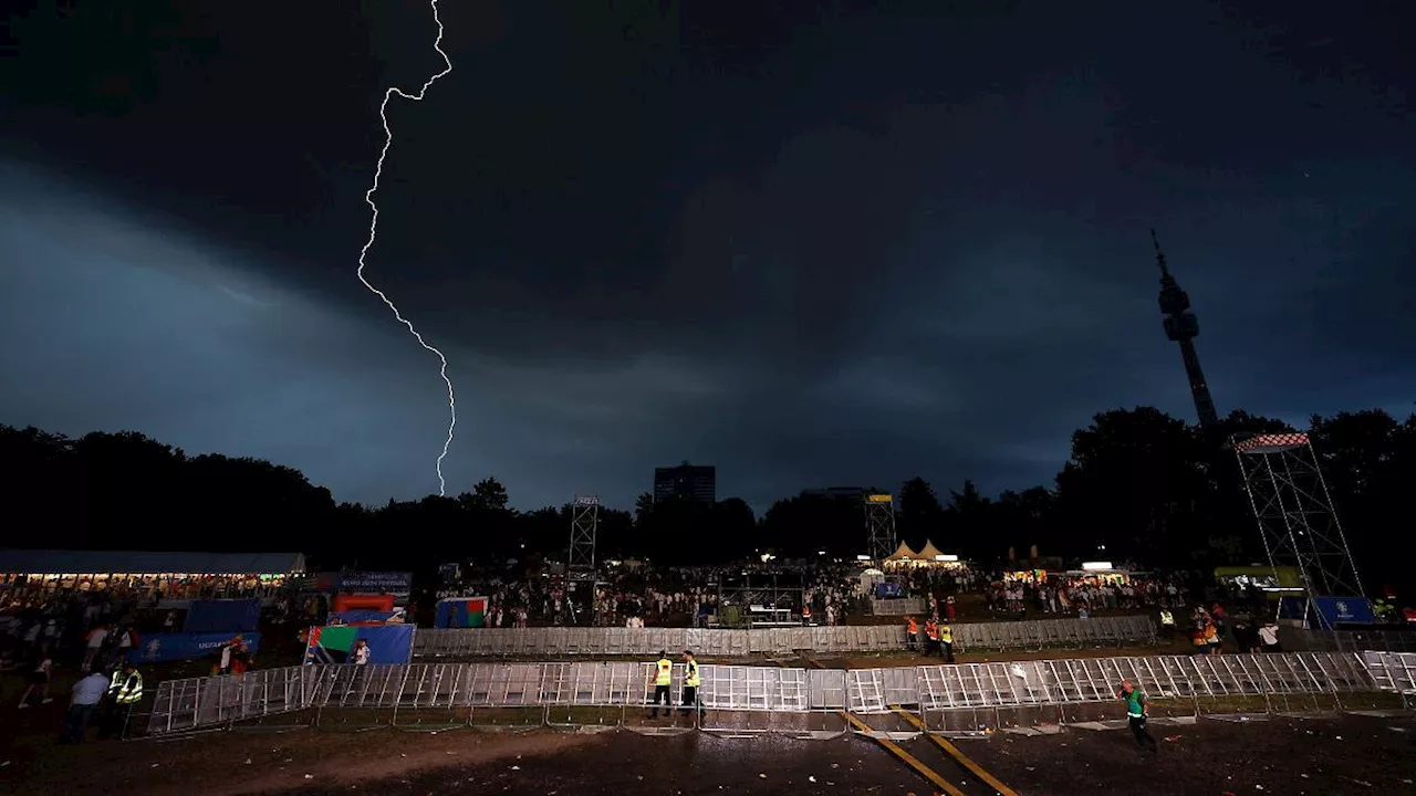 Nordrhein-Westfalen: Gewitter und Regen trüben die EM-Stimmung in NRW