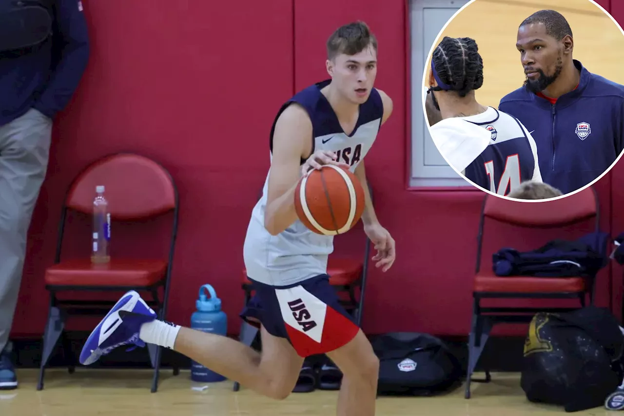 Cooper Flagg impresses Kevin Durant at USA Basketball camp: 'Hell of a player'