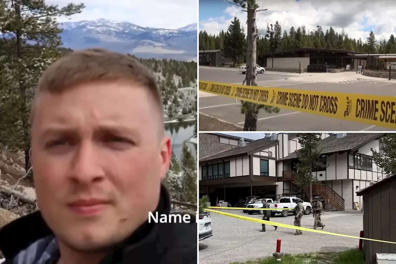 Gunman killed at Yellowstone dining facility earlier told a woman he planned mass shooting