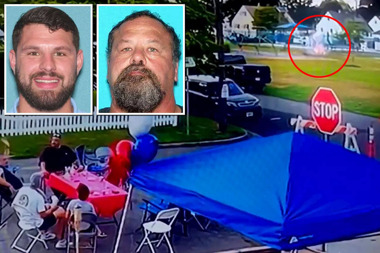 Moment makeshift firework explodes at NJ holiday party, leaving neighbor critically injured: 'Like a wartime injury'