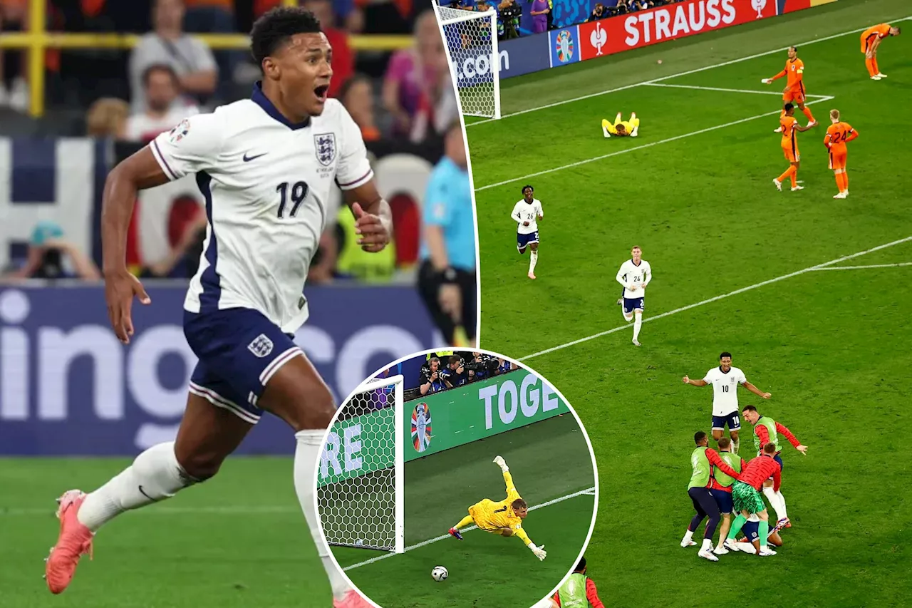 Ollie Watkins' stunning 90th-minute goal sends England to Euro 2024 final vs. Spain