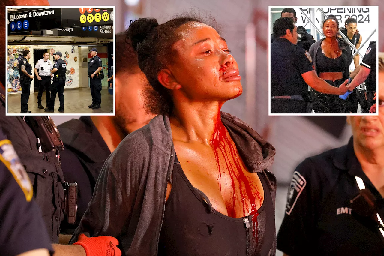 Times Square chaos sees 3 slashed, 1 pepper-sprayed and bitten in just four hours: cops