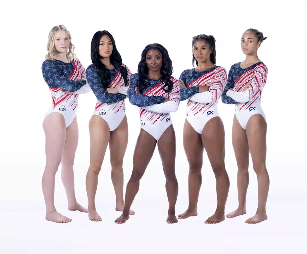 USA gymnastics' Paris Olympics uniforms have over 47,000 Swarovski crystals