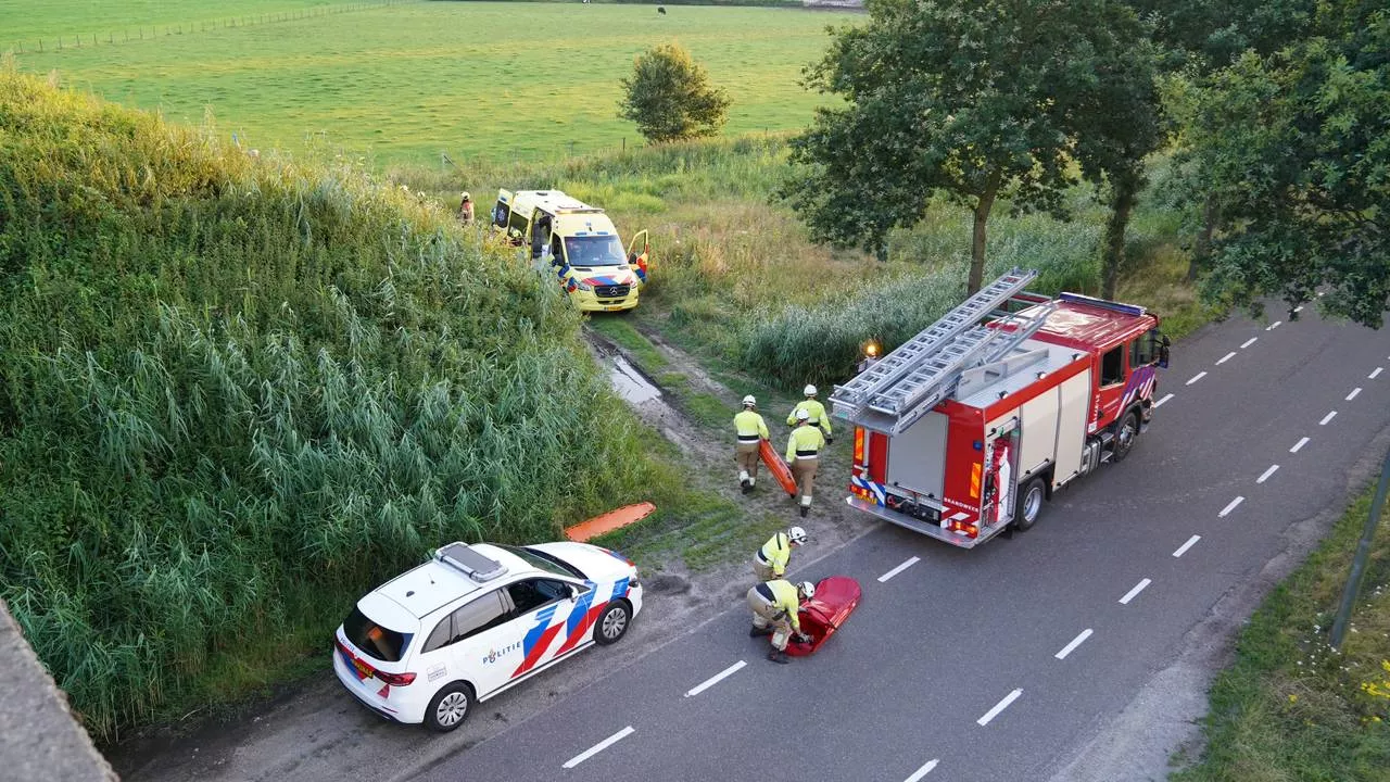 112-nieuws: ongeluk met fatbike • motorrijder crasht tegen vangrail