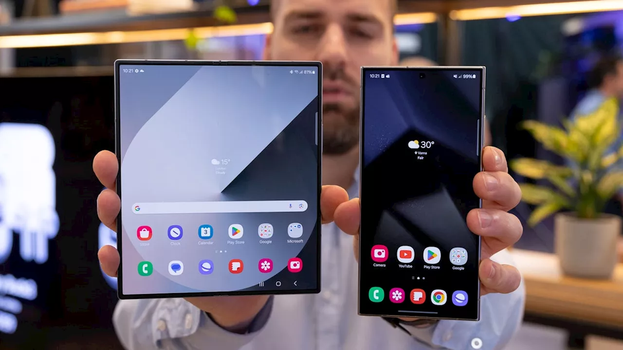 Samsung Galaxy Z Fold 6 vs Galaxy S24 Ultra: Key differences