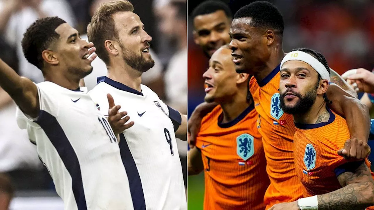 EM 2024: Niederlande gegen England – der Head-to-Head-Vergleich im Halbfinale