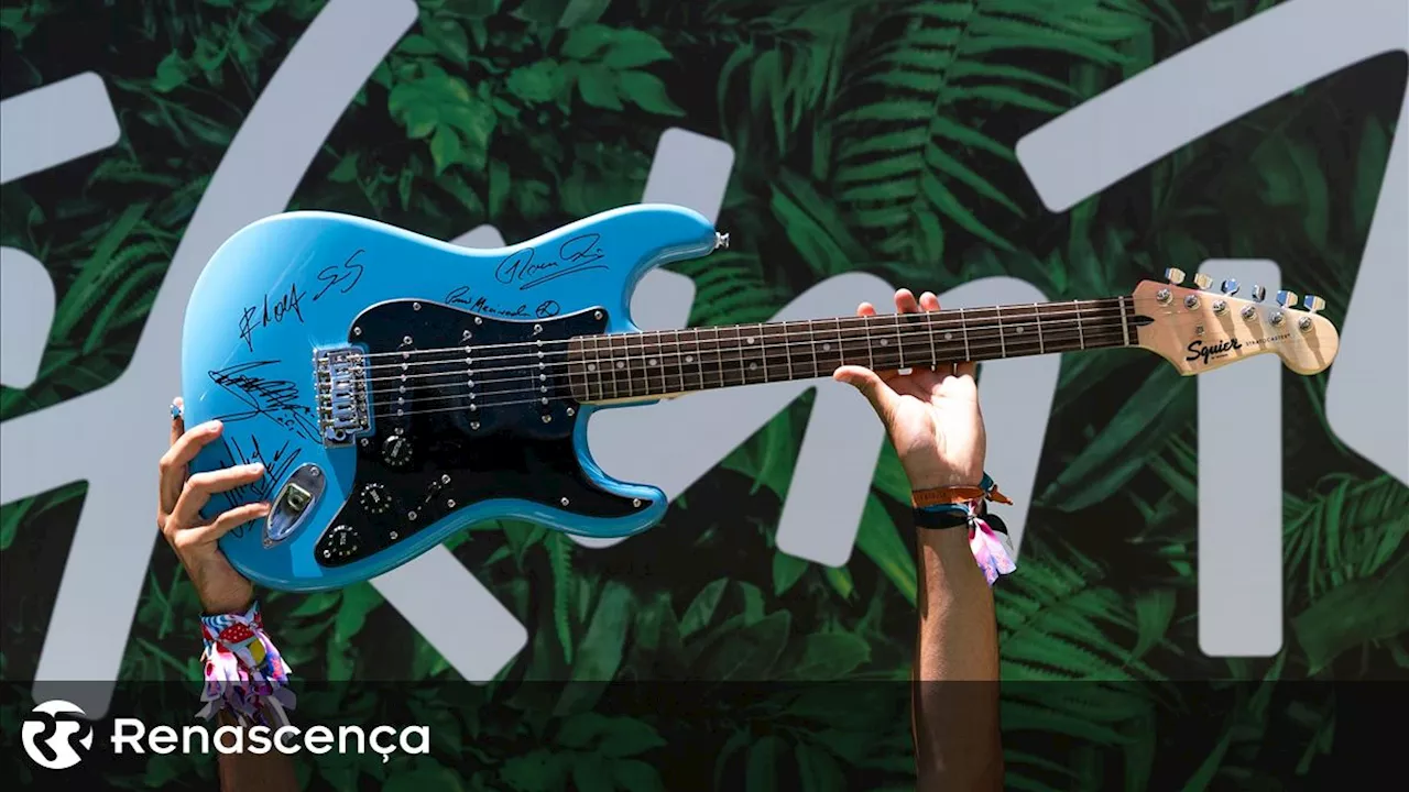 Rock in Rio leiloa 22 guitarras autografadas para ajudar associação 'Chelas é o Sítio'