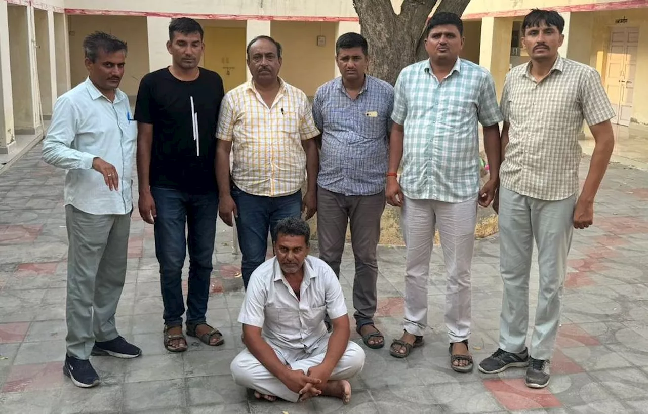 दो साल से फरार हनुमानगढ़ पुलिस का 20 हजार का इनामी अपराधी बाड़मेर में गिरफ्तार