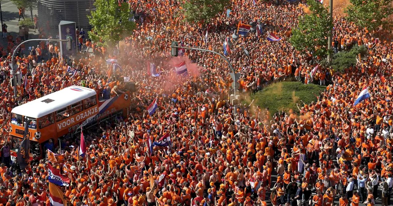 EM 2024: 10.000 Oranje-Fans verwandeln Dortmund in eine Party-Hochburg​