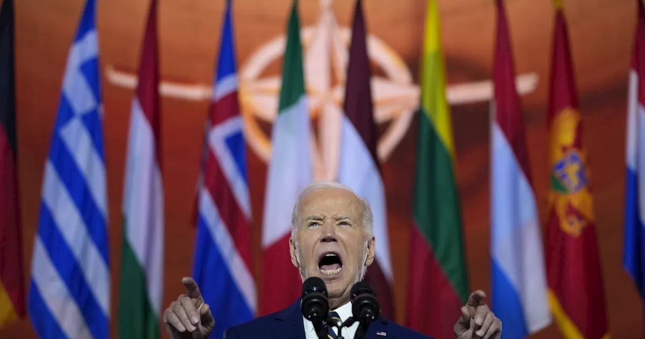 Nato-Gipfel in Washnington: Biden sagt Ukraine mehr Luftabwehr zu