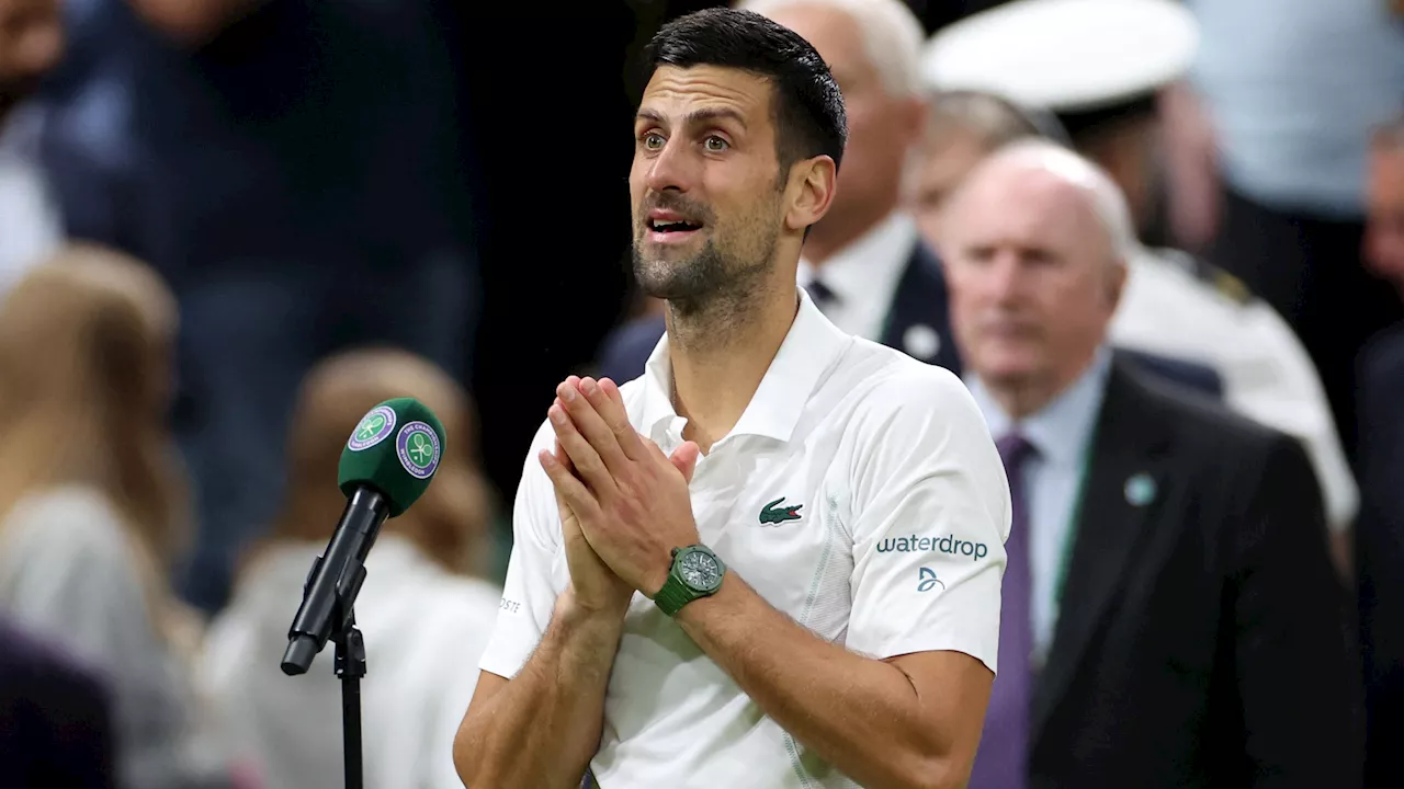 Novak Djokovic avanza a semifinales de Wimbledon por la retirada de Alex de Miñaur