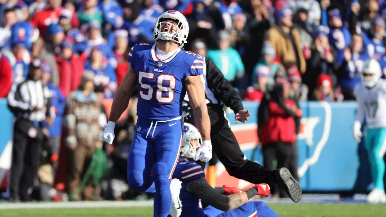 Bills' All-Pro earns placement among NFL's elite in LB rankings