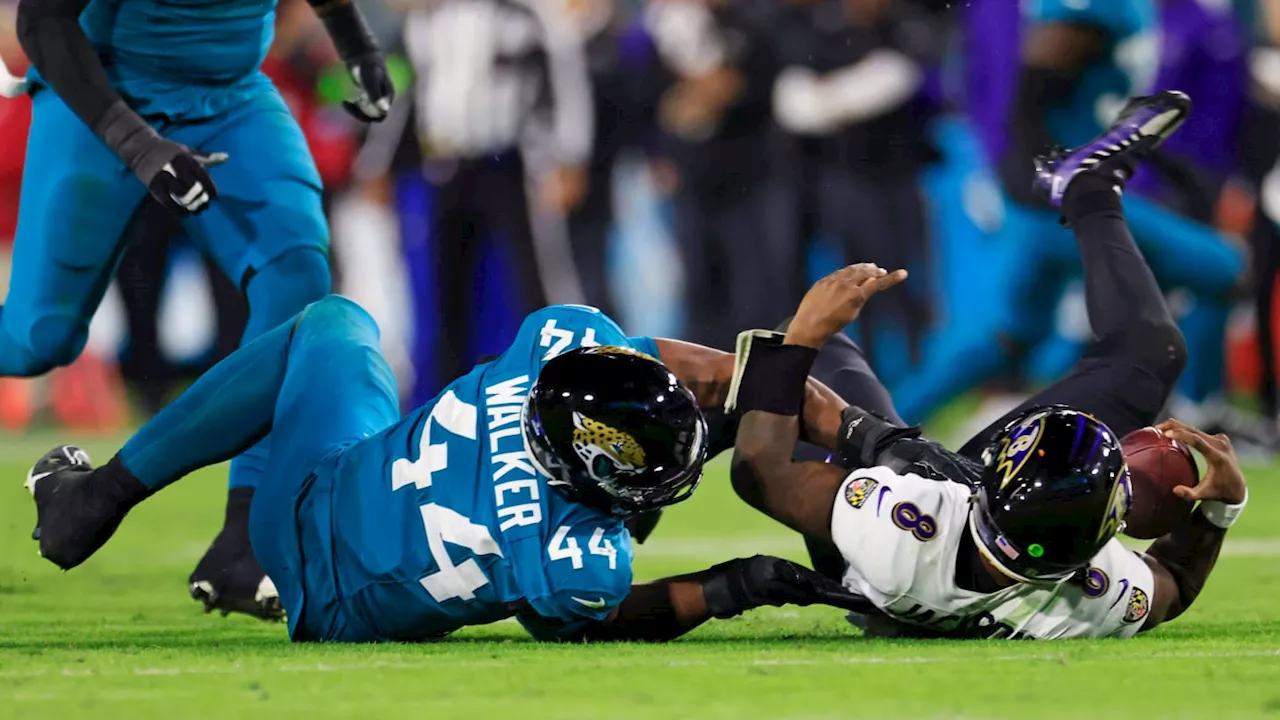 Jacksonville Jaguars' Travon Walker Earns Votes in Ranking of NFL's Best Pass-Rushers