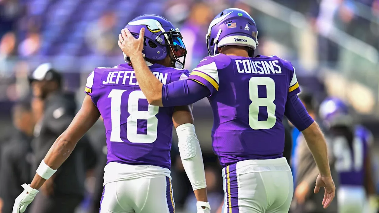 Vikings WR Justin Jefferson Reveals Thoughts on Kirk Cousins Signing with Falcons