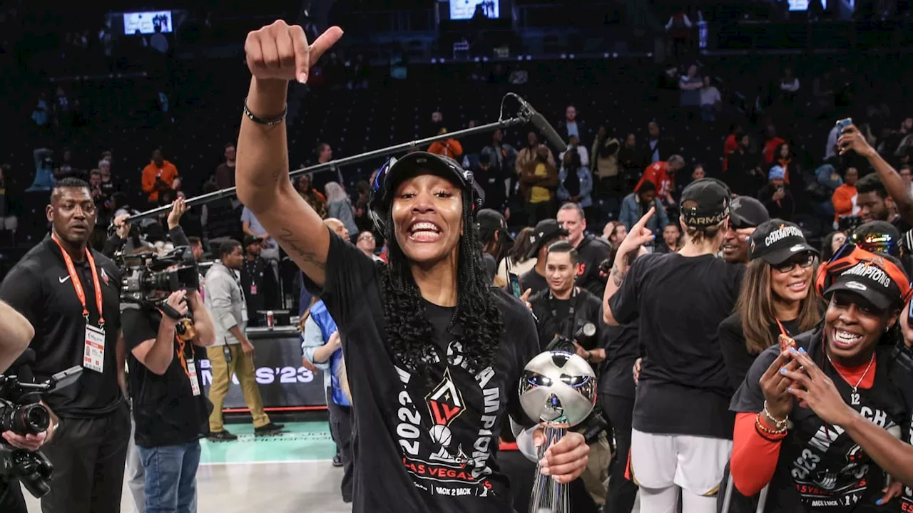 WNBA Superstar A'ja Wilson Lands on Cover of NBA 2K25 Video Game