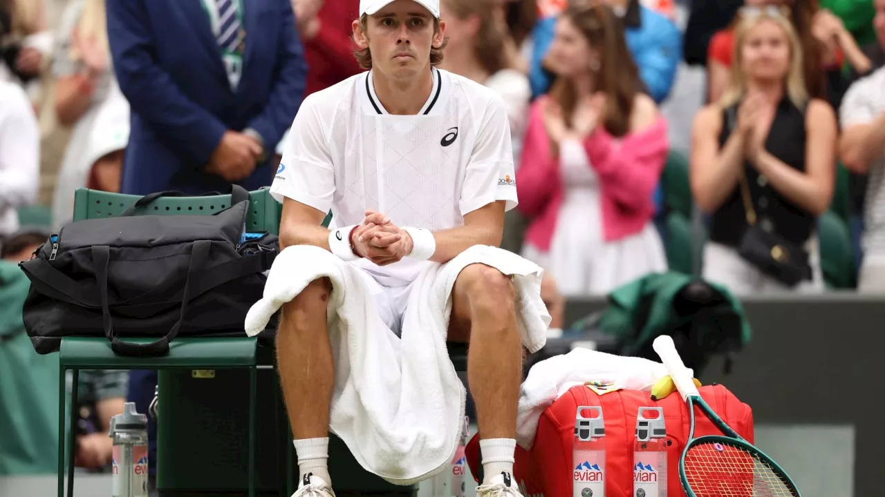 Alex de Minaur’s Olympics dream takes hit following Wimbledon heartbreak