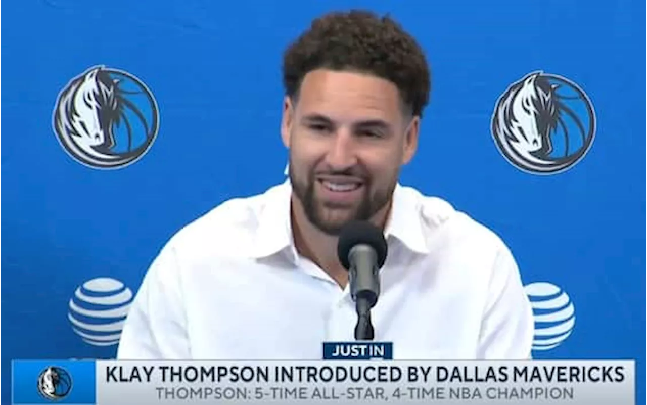 NBA, Thompson si presenta ai Mavs: 'Bello sentirsi ancora desiderati: il n°31 per Miller'