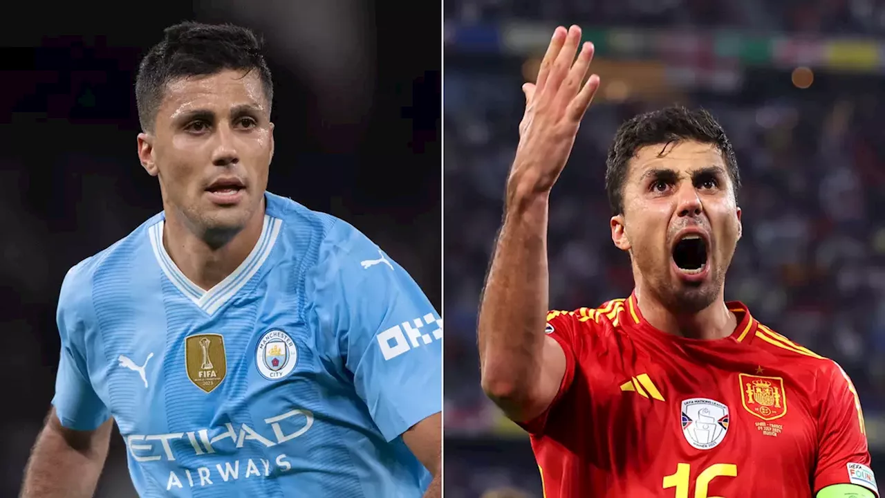 Rodri has sad post-match routine that he does after every match he plays in