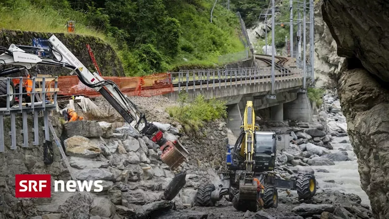 Bahnstrecke Richtung Zermatt Bleibt Noch Wochenlang Unterbrochen ...