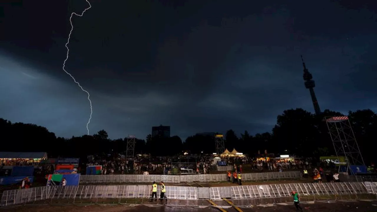 Wetter: Gewitter und Regen trüben die EM-Stimmung in NRW