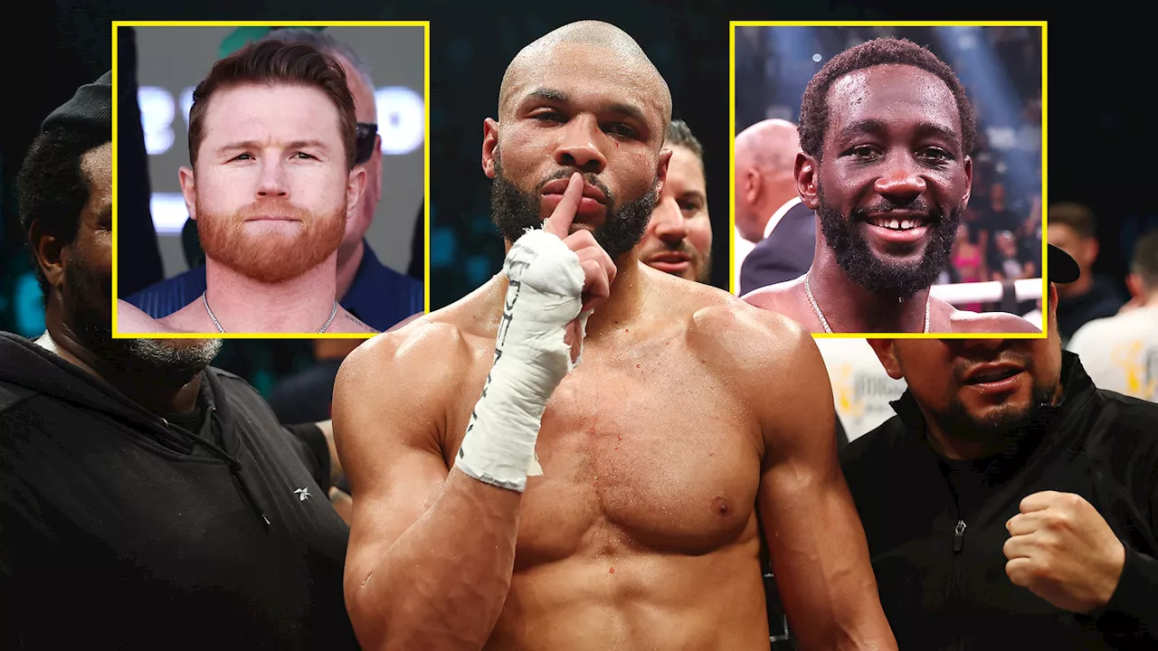 Chris Eubank Jr names four-fight hit-list including Canelo Alvarez and Terence Crawford...