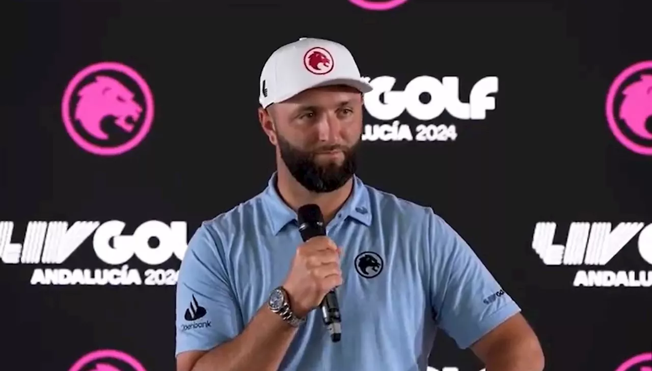 Jon Rahm addresses theory about LIV Golf format with short and snappy answer...