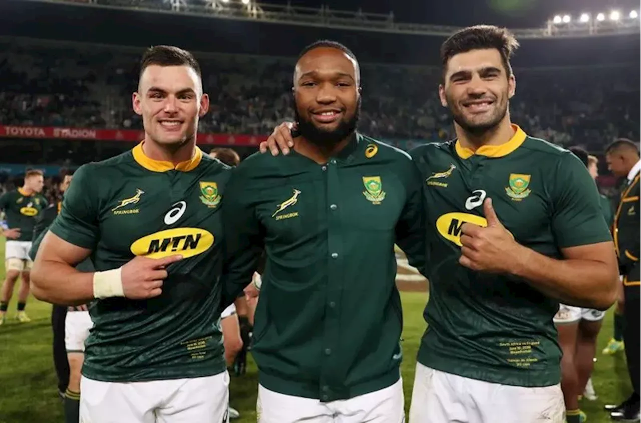 No ‘monkey off the back’ for Boks, insists Damian de Allende