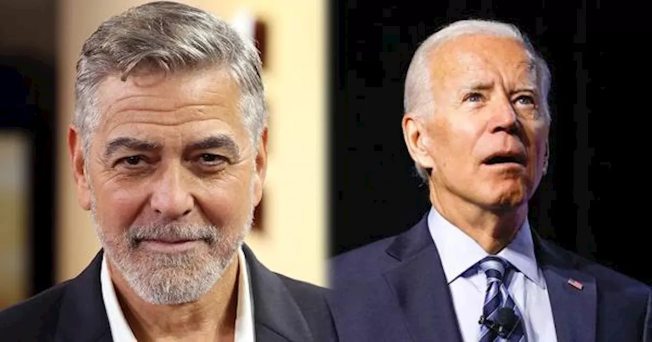 George Clooney exige la renuncia de Joe Biden como candidato en EU: ‘No vamos a ganar con este presidente’