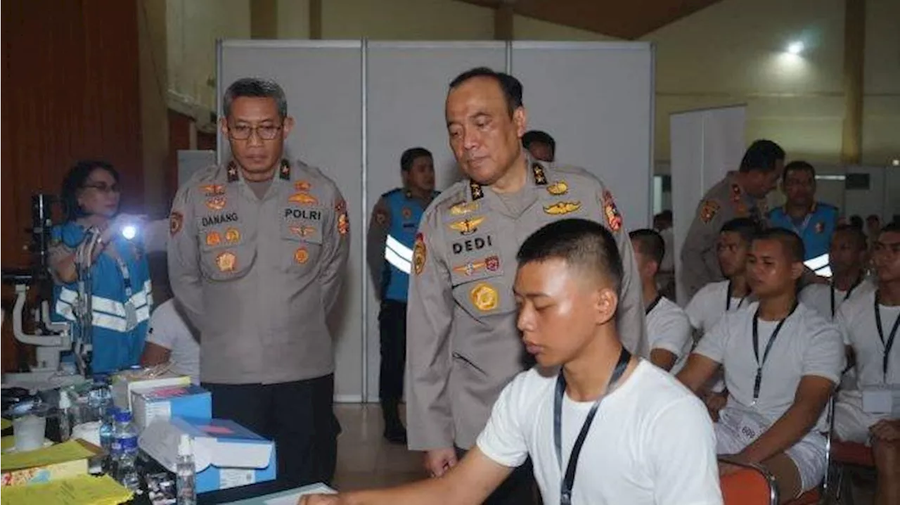 Polri Pakai Alat Canggih Untuk Deteksi Kondisi Tubuh Calon Taruna Akpol di Tingkat Pusat