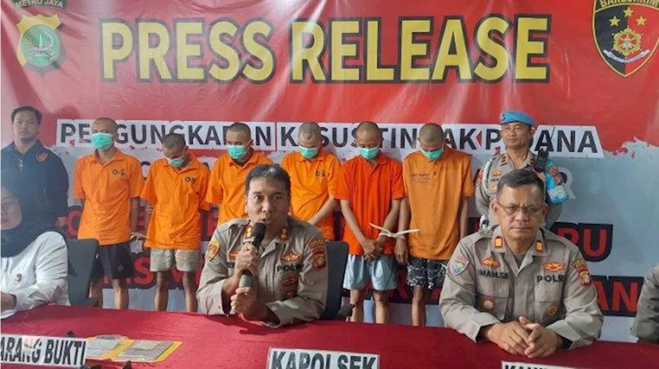 Sindikat Curanmor di Jakarta Simpan Motor Curian di Stasiun Kebayoran Lama, 6 Orang Jadi Tersangka