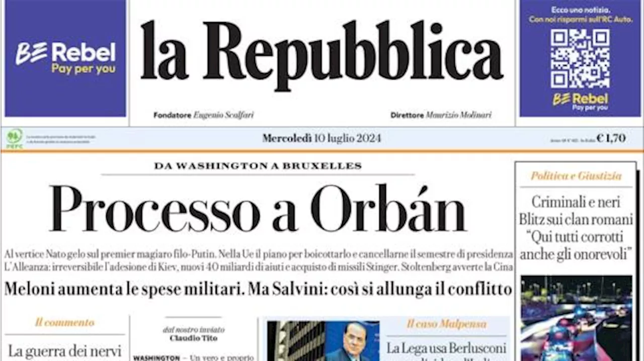 La Repubblica: 'Spagna in finale: batte 2-1 la Francia trascinata da Yamal'