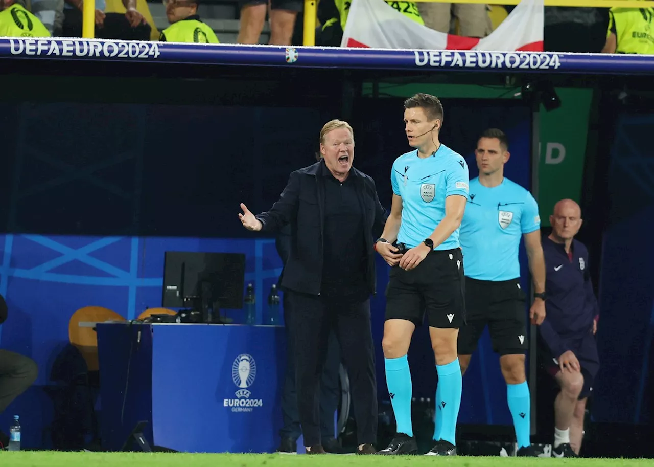 Koeman woest over strafschop: 'Voetbal gaat kapot door dit soort beslissingen'