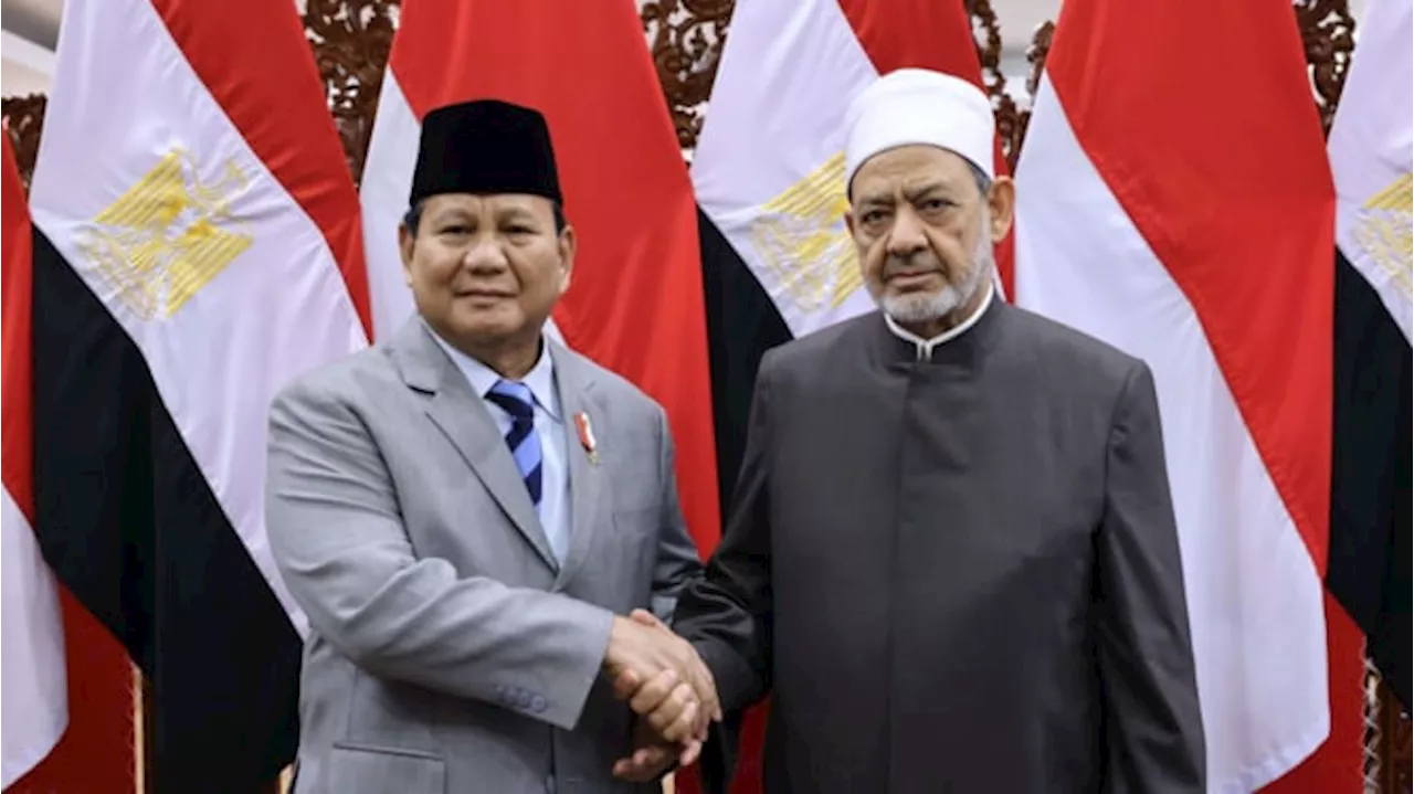 Doa Imam Besar Al Azhar Mesir untuk Prabowo saat Pimpin Indonesia