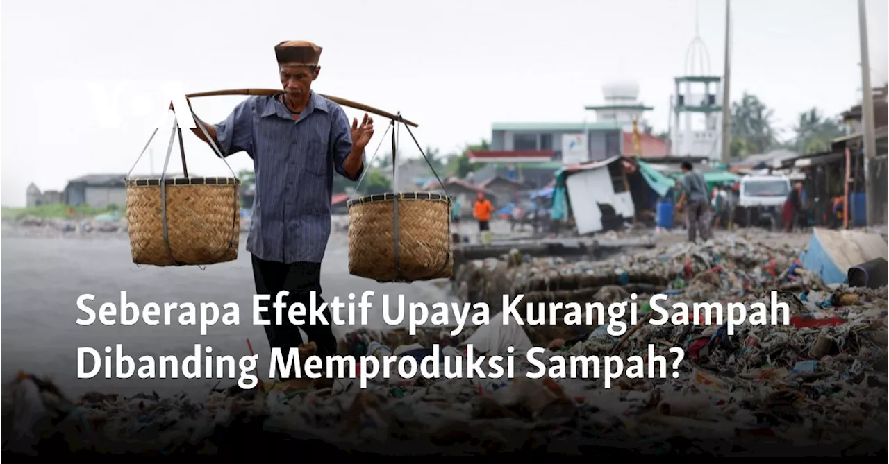 Seberapa Efektif Upaya Kurangi Sampah Dibanding Memproduksi Sampah?